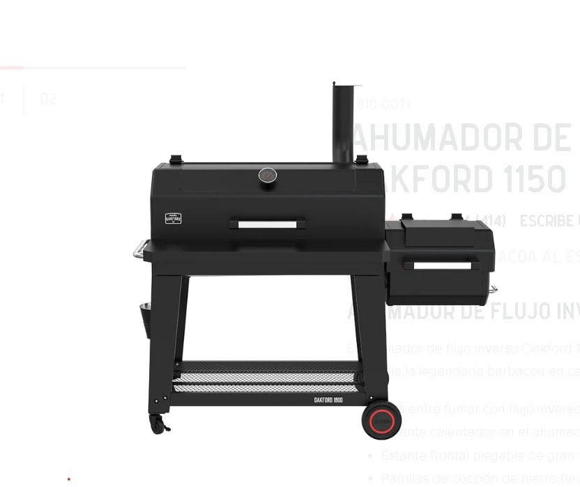 Oakford 1150 Pro Offset Smoker
